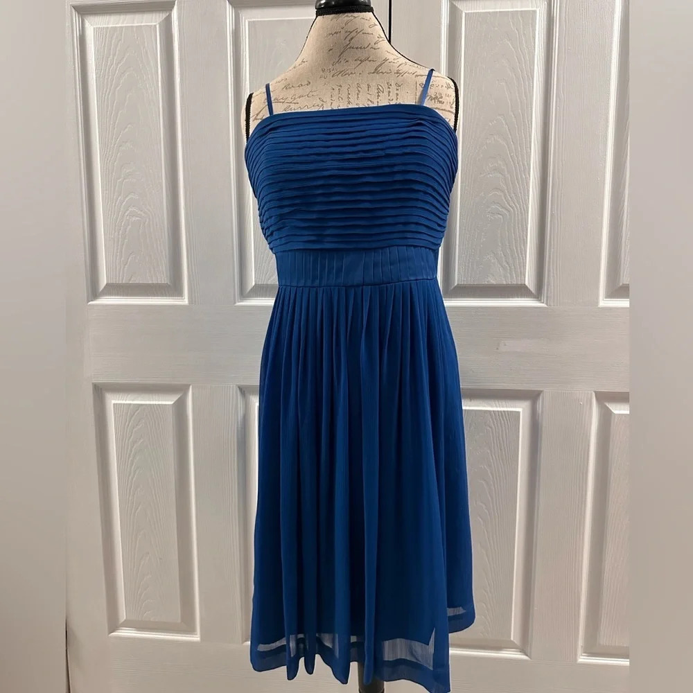 Max and Cleo pleated front dress, size 14